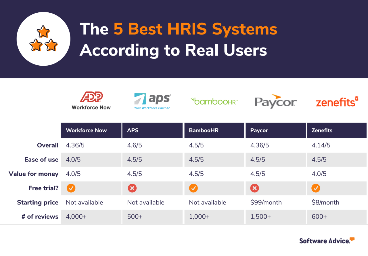 Best HRIS Software for Small and Medium Businesses