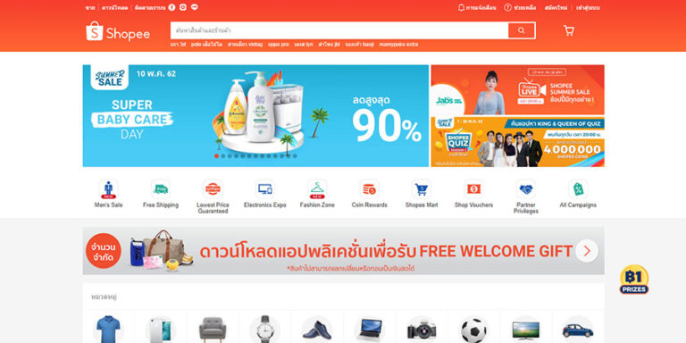 E-commerce Platforms in Thailand: Top Sites for Selling Online