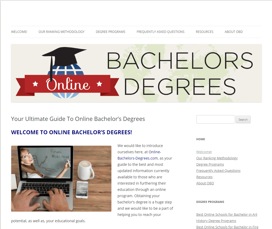 Online bachelors degree in education