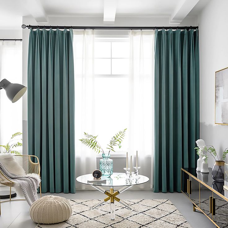 Living room curtains