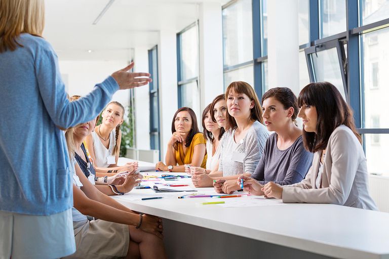 Teacher team giving boost shutterstock