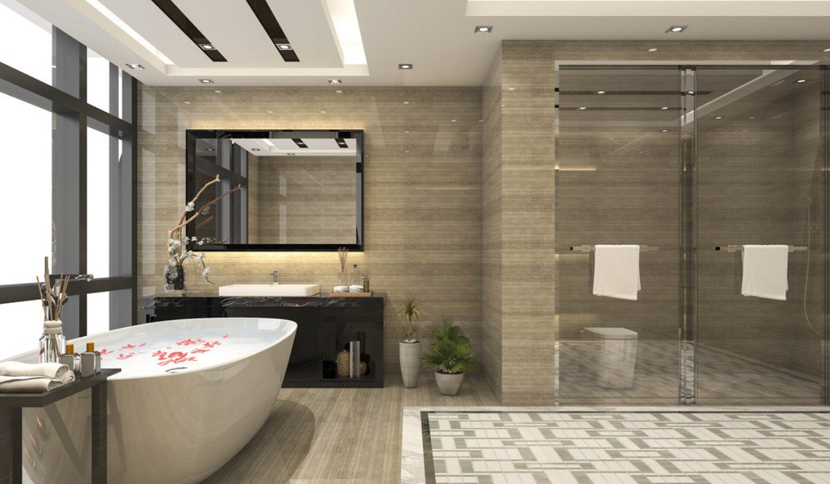 Luxury bathroom design ideas on a budget