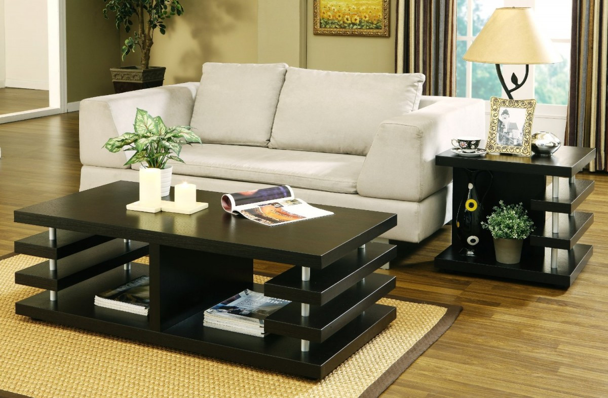 Tables living room table accent charging espresso oxford creek end furniture coffee